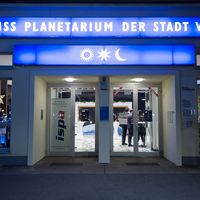 Die ISPA Weihnachtsfeier fand im Wiener Planetarium statt.