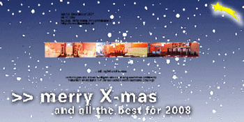 ISPA Weihnachtsfeier 2007 - Grußkarte