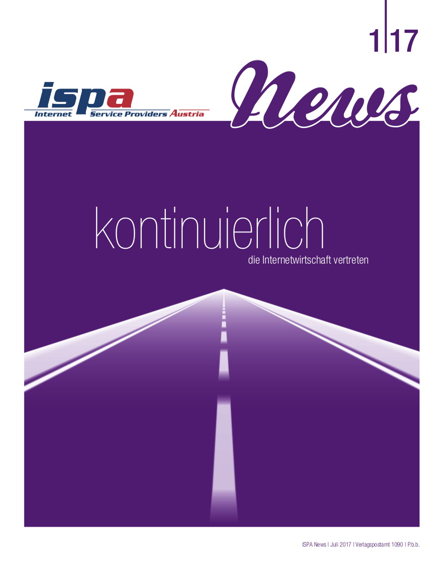 Cover ISPA News 01 / 2017