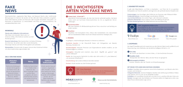 <p>Innenansicht Folder Fakt oder Fake</p>