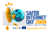 Logo Europ&auml;ischer Safer Internet und Handy Tag 2009