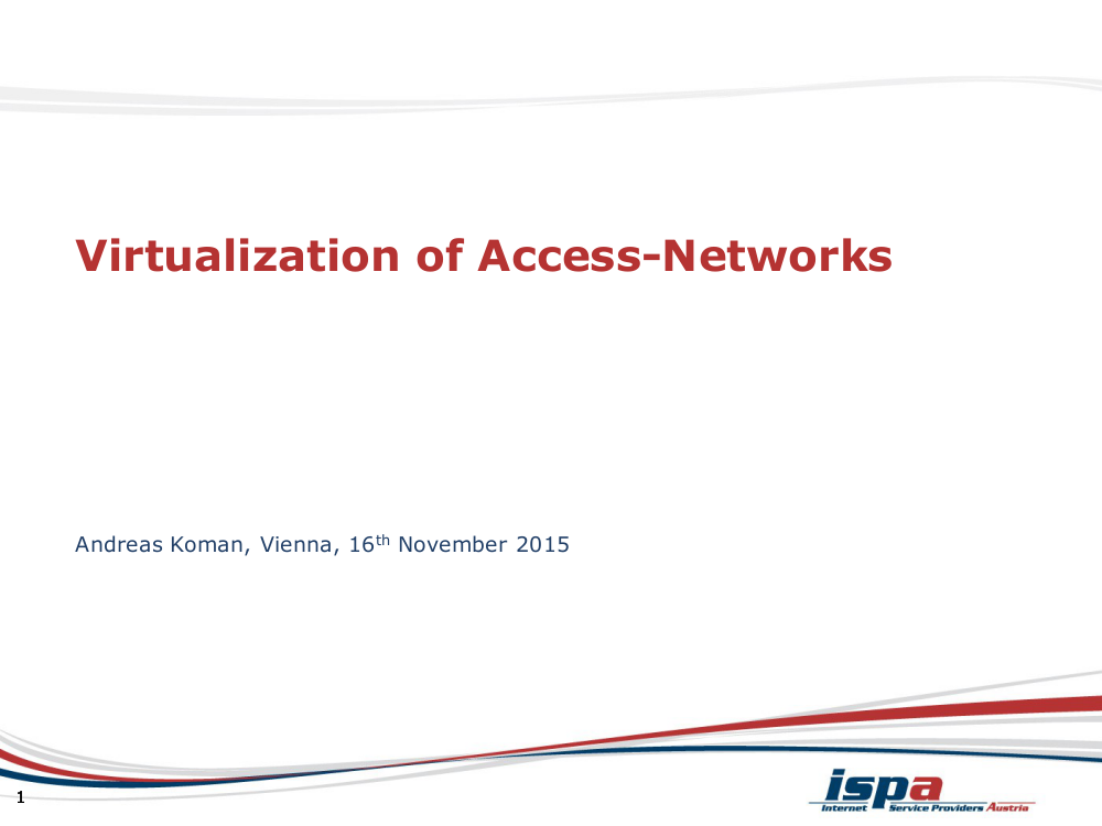 <p>ISPA Input 'Review of the ECS Framework' </p>