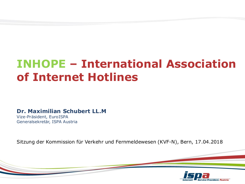 <span style="font-size: 12px; ">Anhörung im Schweizer Parlament zum Thema Netzsperren</span>